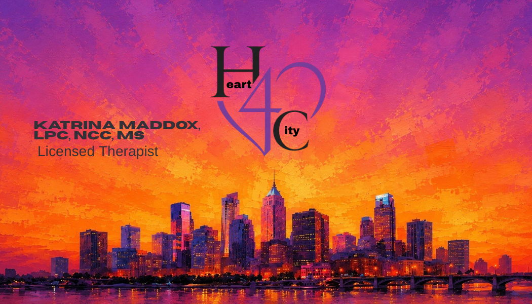 Heart 4 City Therapeutic Services business card front
